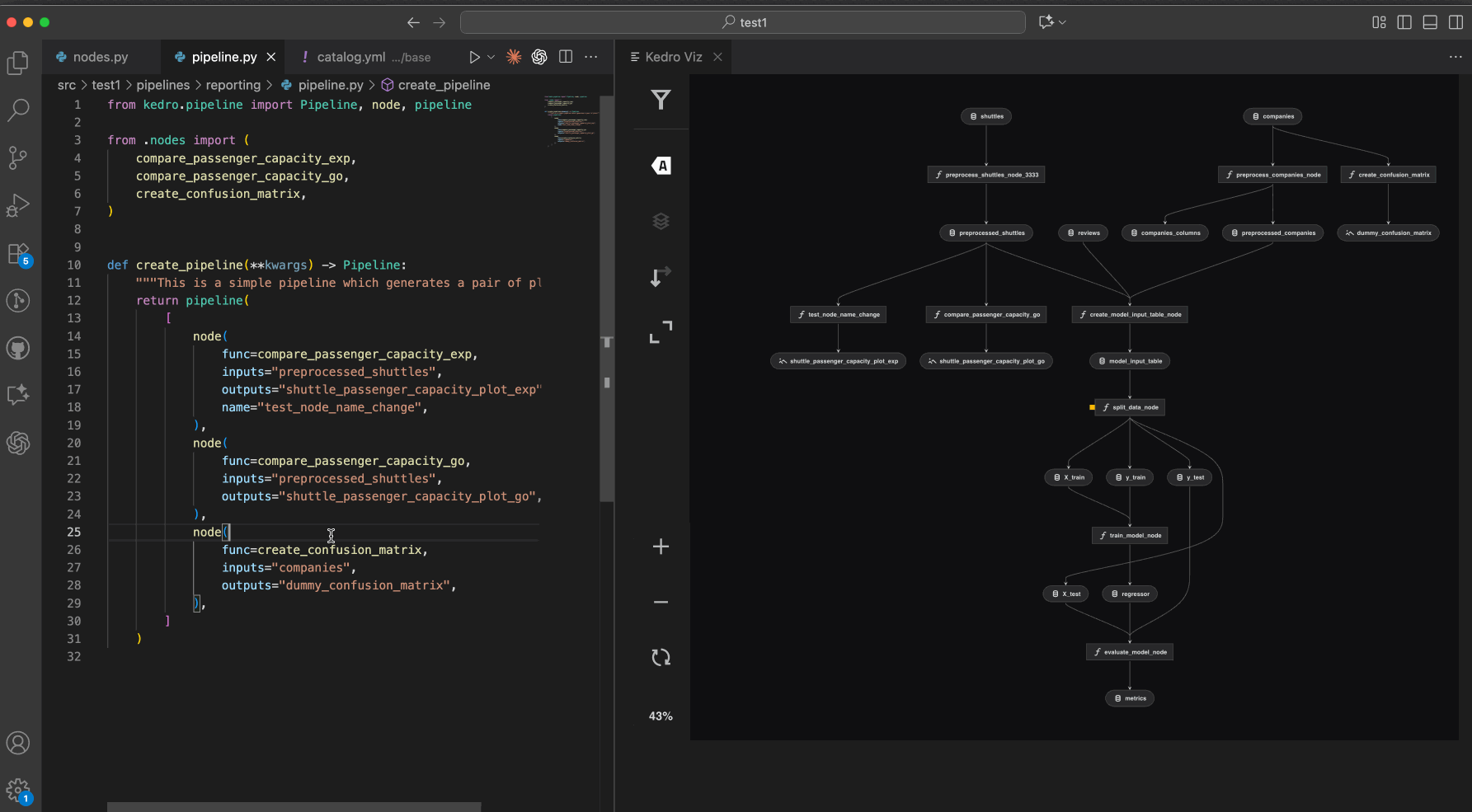 Toggle kedro-viz theme